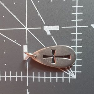 James Avery Teardrop Vintage Retired Cross